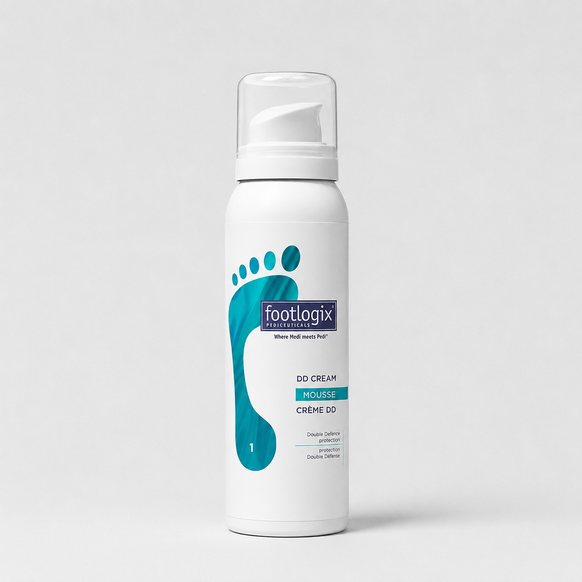 FOOTLOGIX DD CREAM MOUSSE 125ML