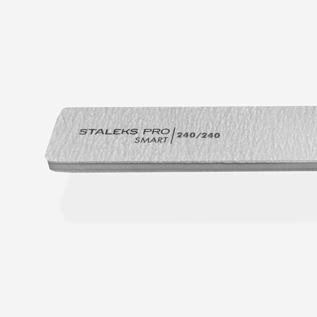 Mineral broad straight nail file SMART 240/240 grit (5 pcs)