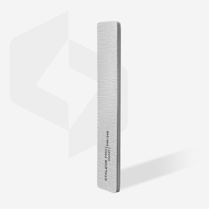 Mineral broad straight nail file SMART 240/240 grit (5 pcs)