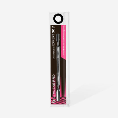 Manicure pusher EXPERT 30 TYPE 1 (rounded wide and rounded narrow pusher)